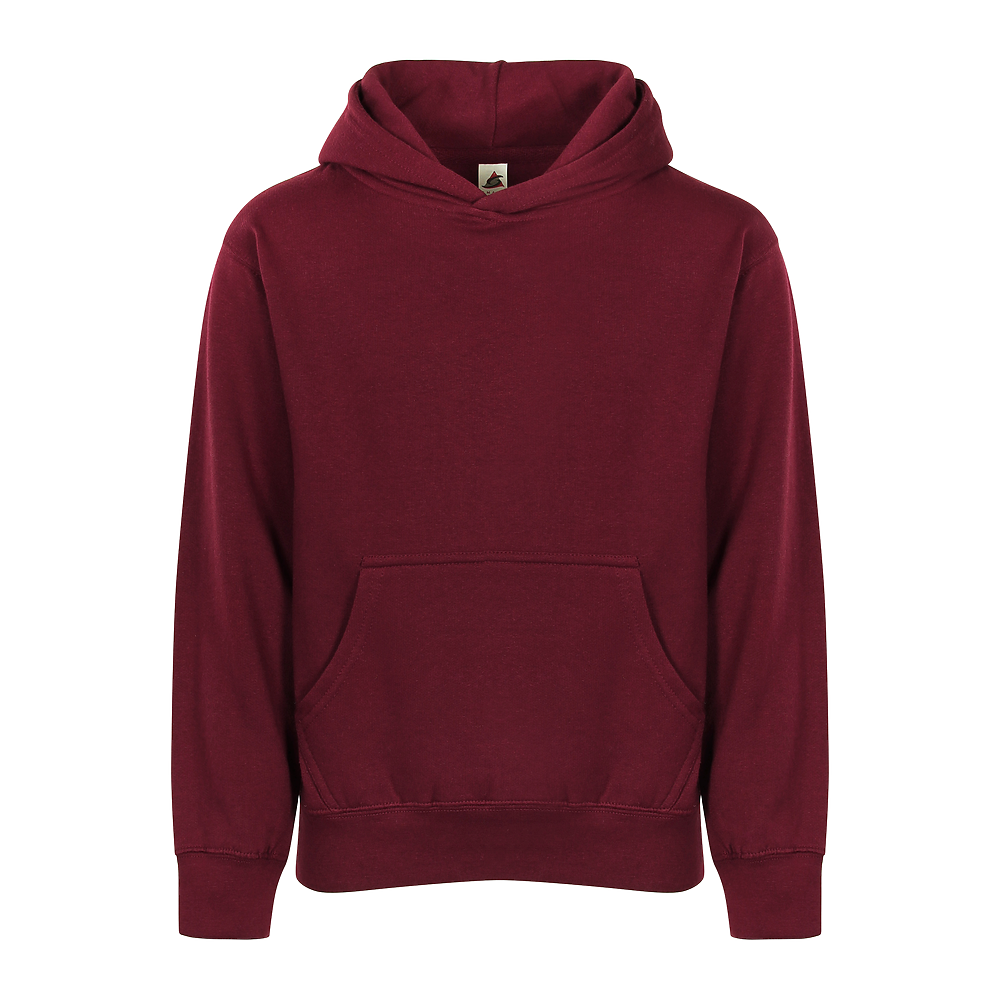 Youth Hoodie in Burgundy