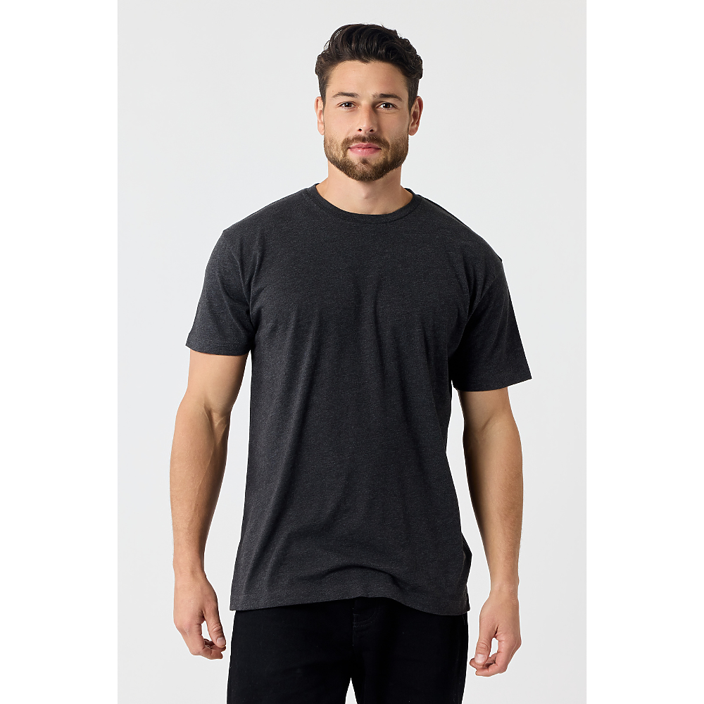 Premium Tee in Charcoal Heather