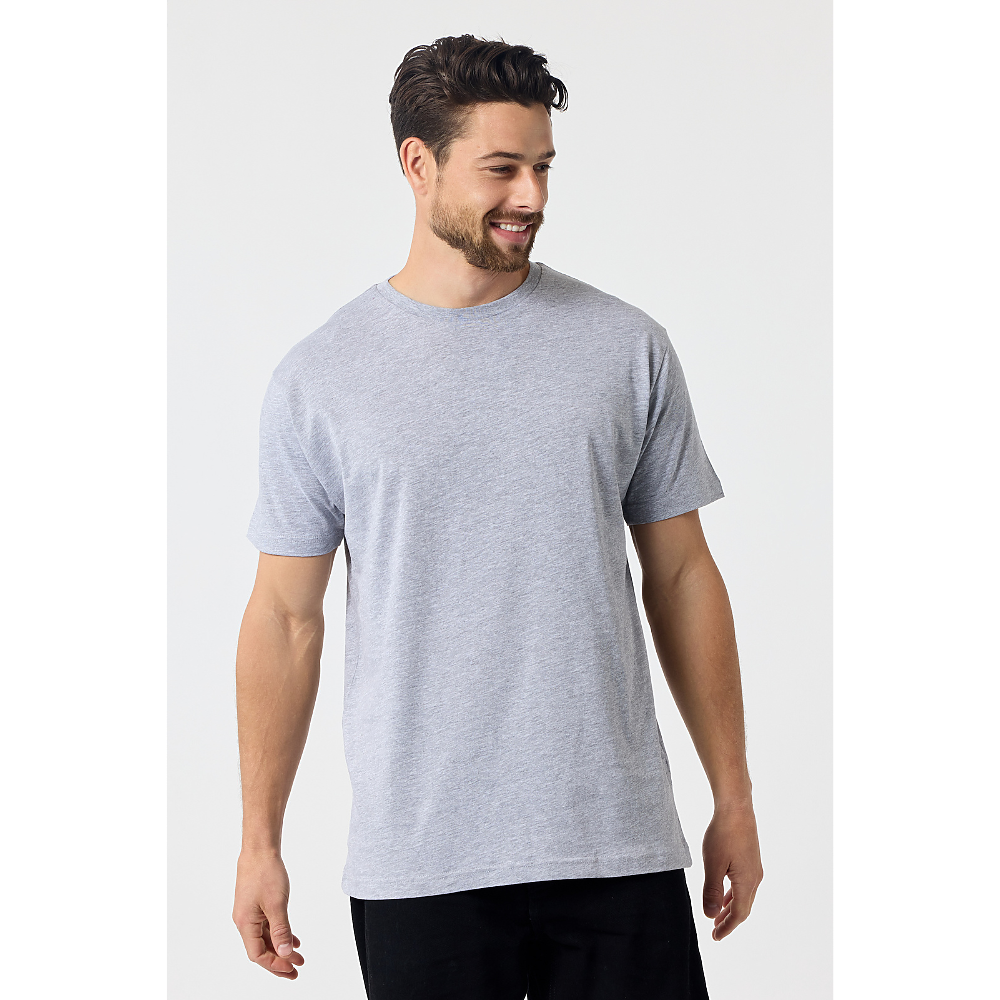 Premium Tee in Heather Grey