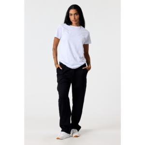 Premium Sweatpants in Black on model