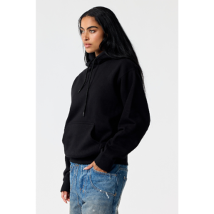 Heavyweight Hoodie on model
