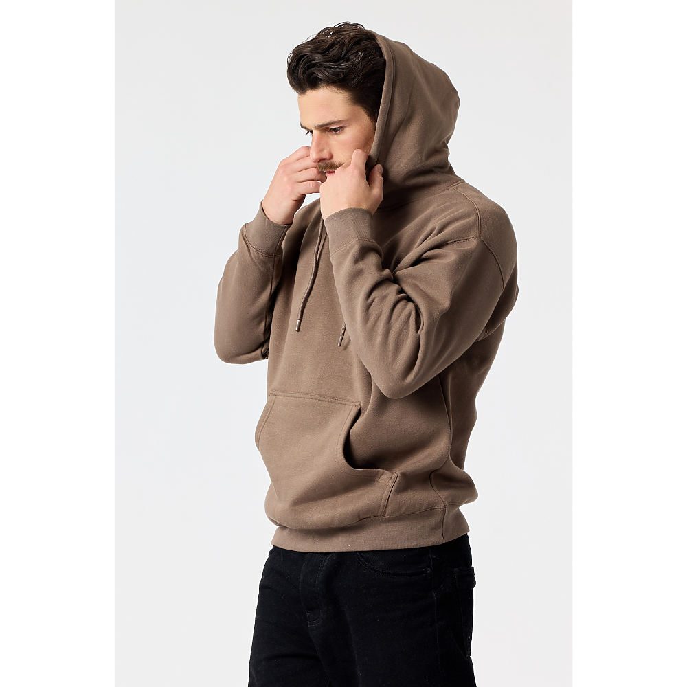Heavyweight Hoodie in Desert Taupe