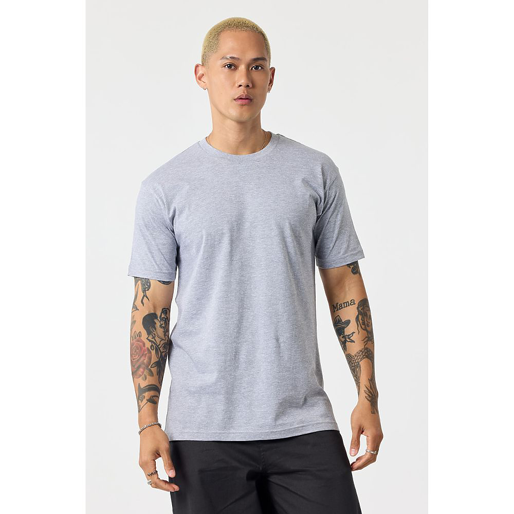 Classic Tee in Heather Grey