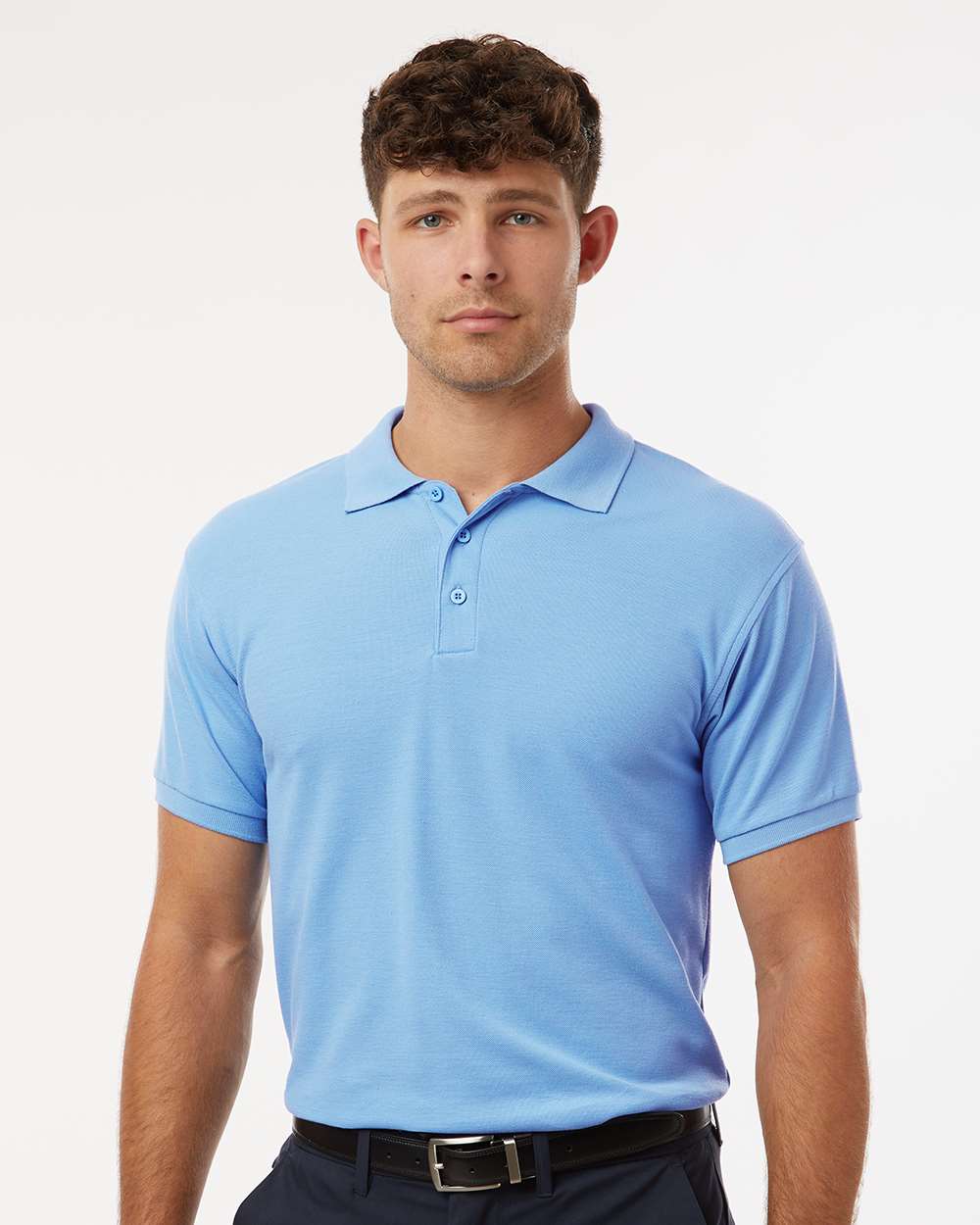 Men's Performance Polo Cloud Blue