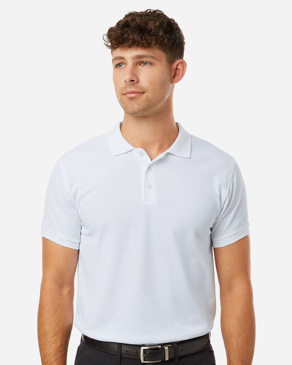 Men's Performance Polo White
