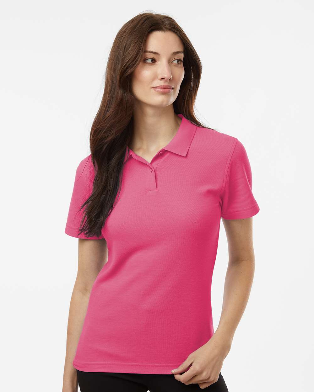 Women's Performance Polo Bright Pink