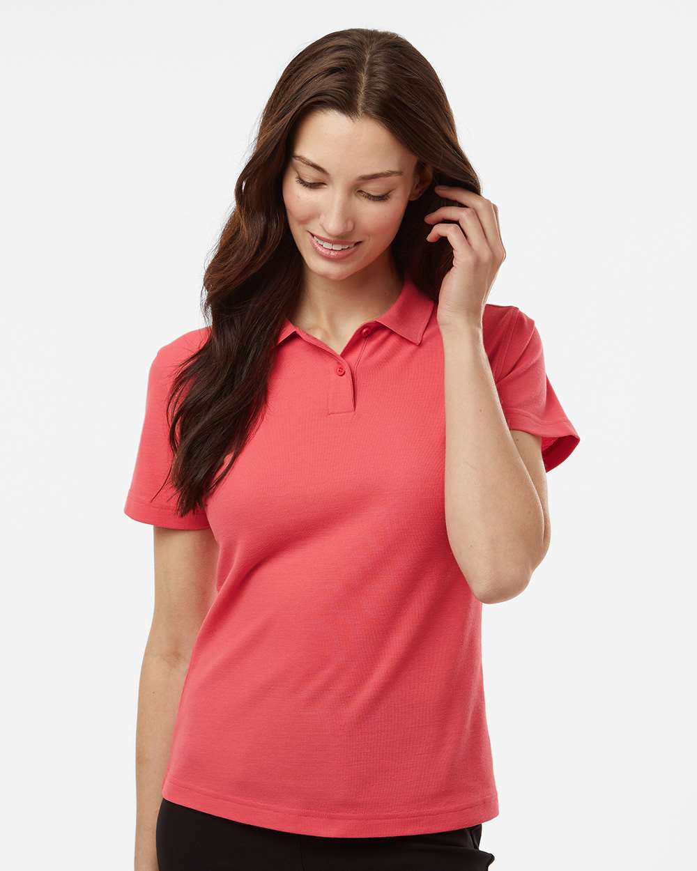 Women's Performance Polo Coral